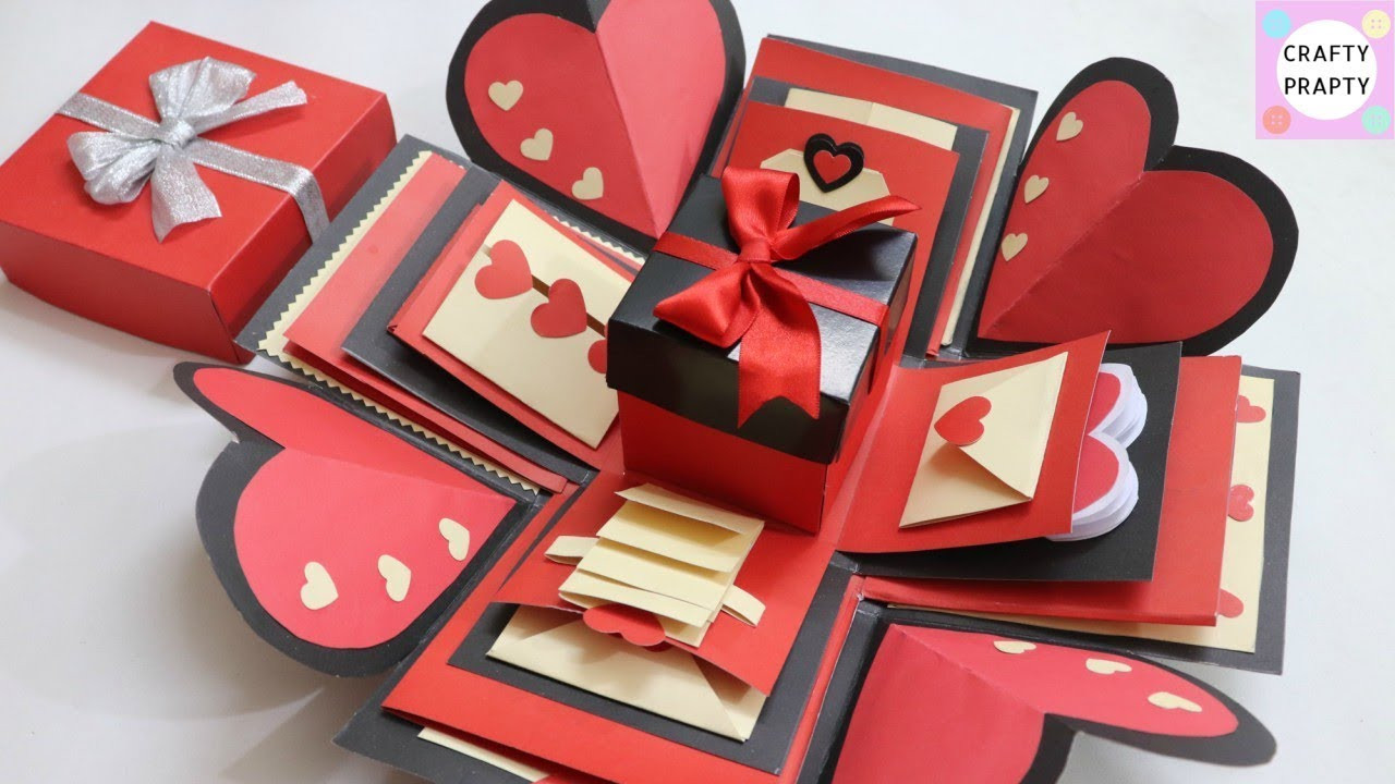 Exploding Box DIY
 How to make Explosion box DIY Valentine s Day Explosion