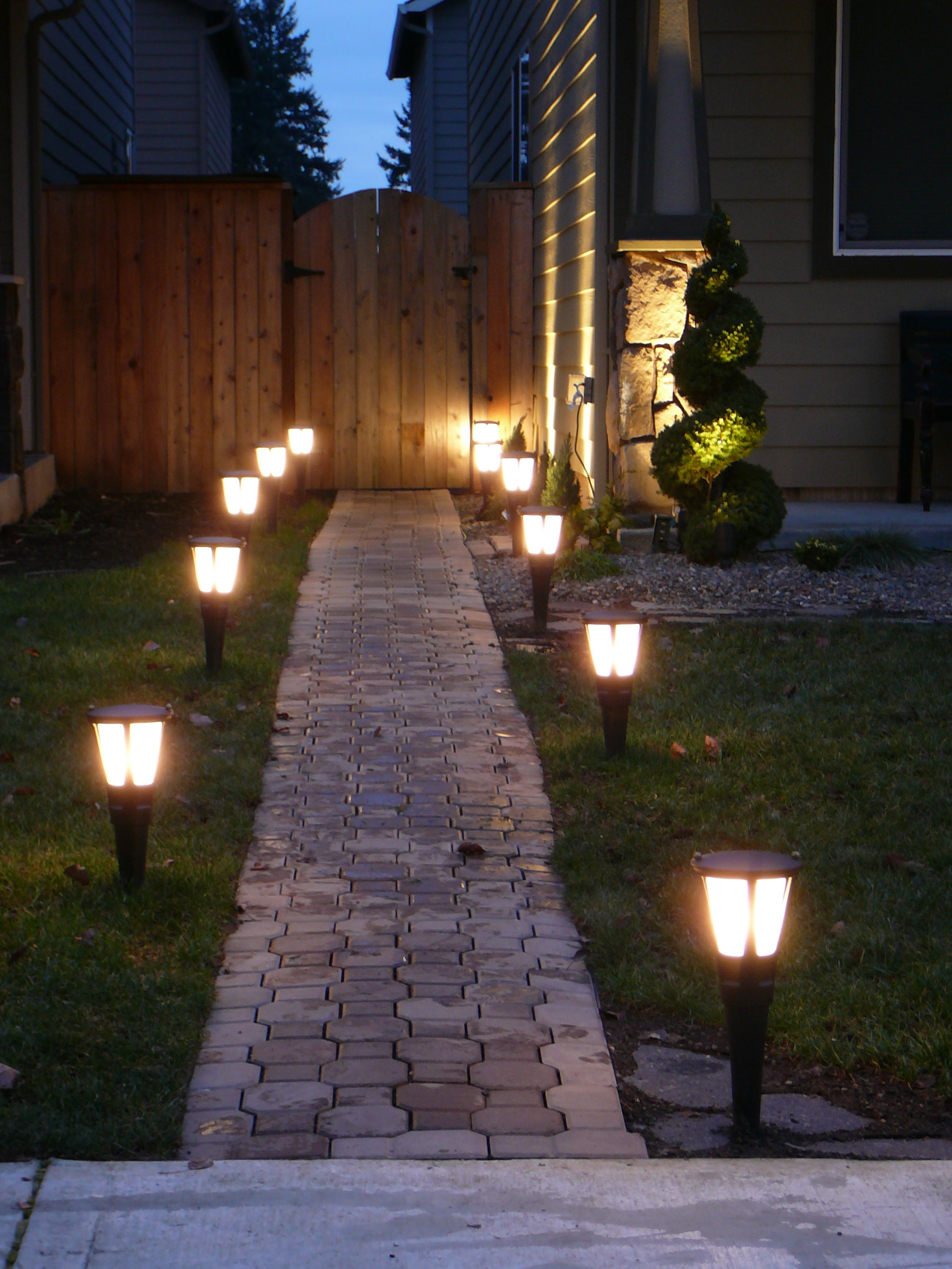 Exterior Landscape Lighting
 Outdoor Lightning – Top Easy Backyard Garden Decor Design