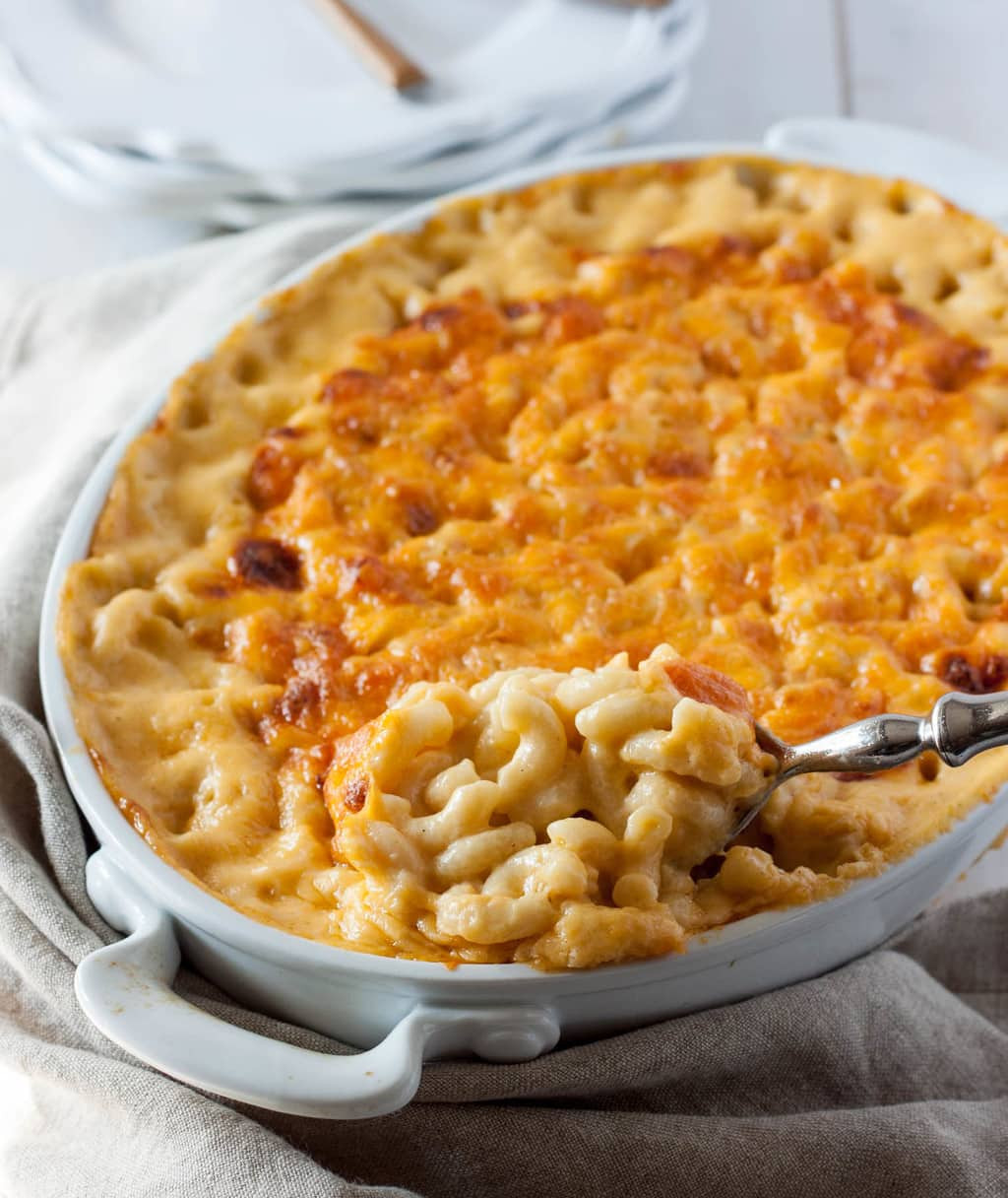 Extra Creamy Baked Macaroni And Cheese
 Perfect Southern Baked Macaroni and Cheese Basil And Bubbly