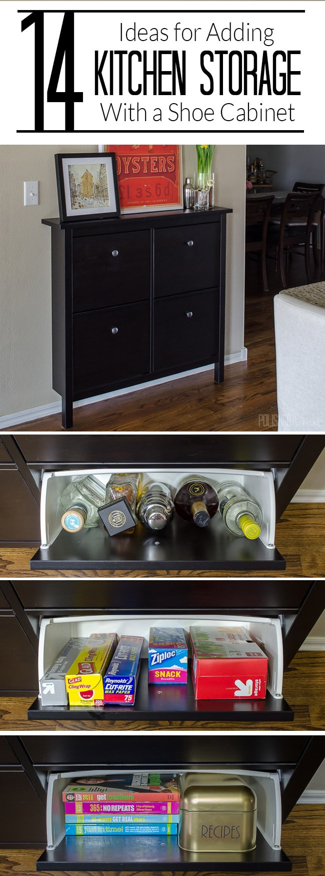 Extra Kitchen Storage Ideas
 14 Ways To Use an IKEA Shoe Cabinet For Extra Kitchen Storage