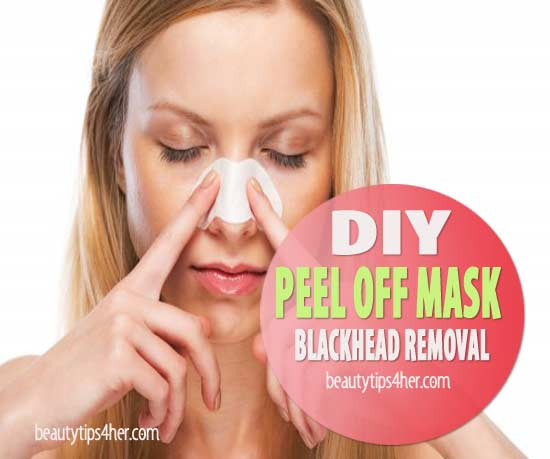 Face Peel Mask DIY
 DIY Peel f Mask Blackhead Removal to Deep Clean Pores