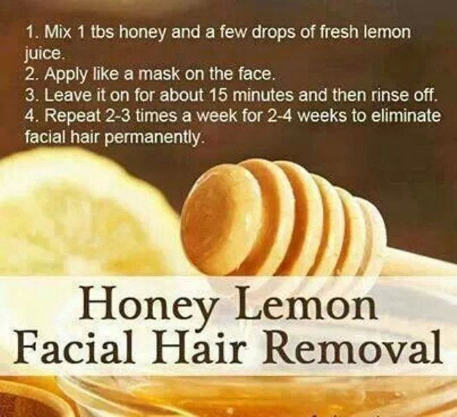 Facial Hair Removal DIY
 Homemade natural Facial hair removal