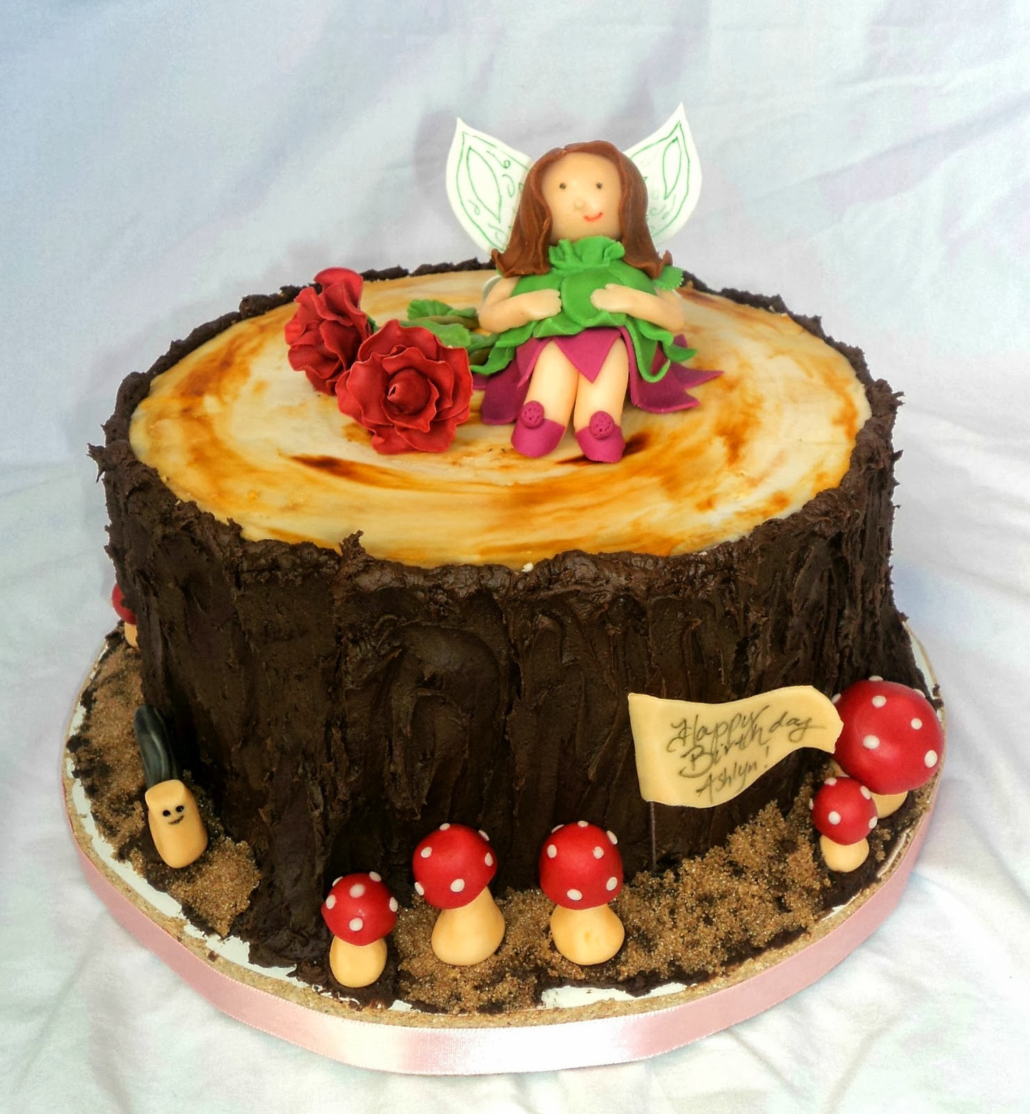 Fairy Birthday Cakes
 Delectable Cakes Woodland Fairy Birthday Cake
