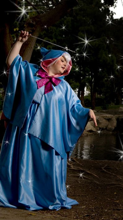 Fairy Godmother Costume DIY
 Great Cosplay of Fairy Godmother use as a reference for