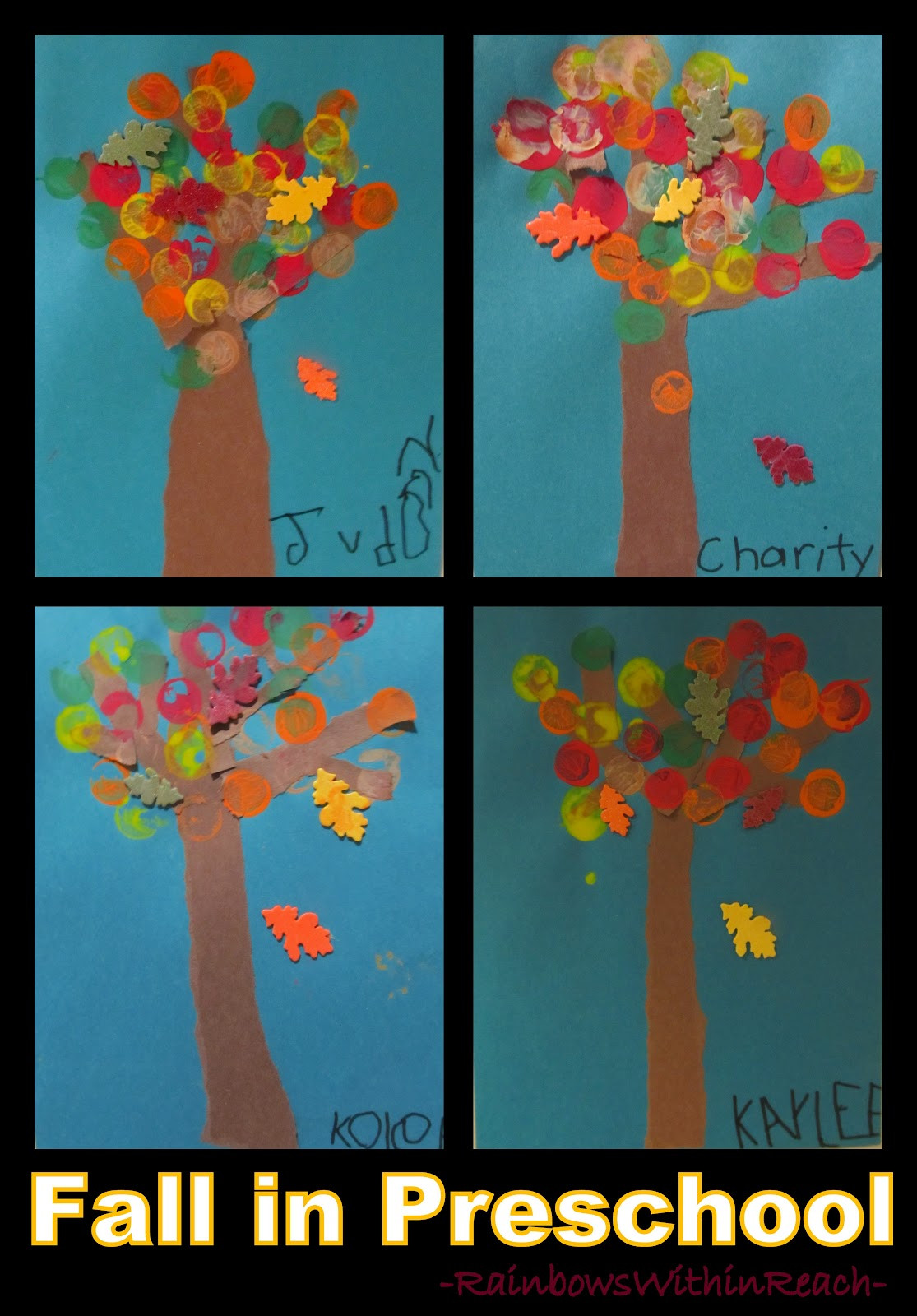Fall Art Project For Kids
 Fall Leaf Art Project in Preschool DrSeussProjects