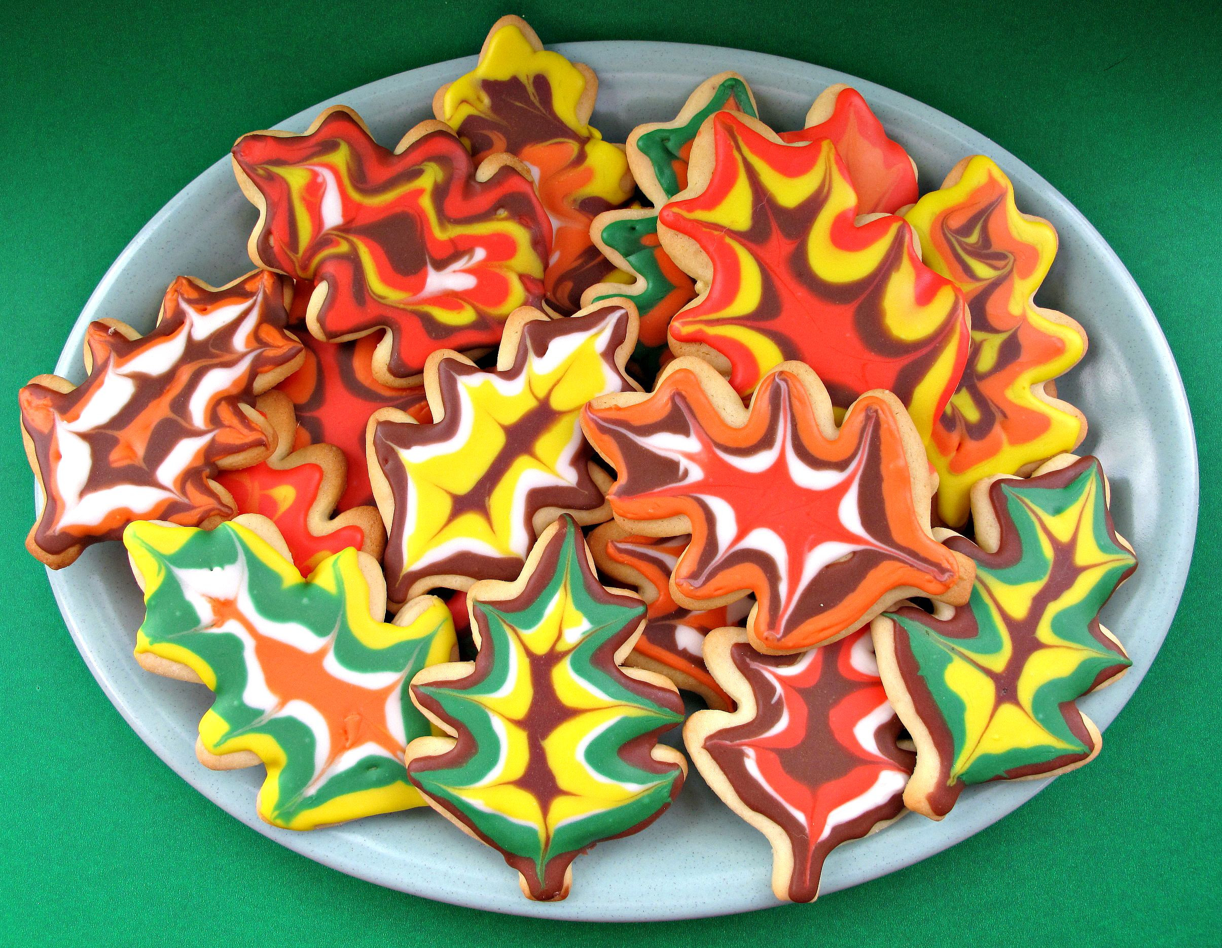 Fall Cut Out Cookies
 Decorated Thanksgiving Sugar Cookies The Monday Box