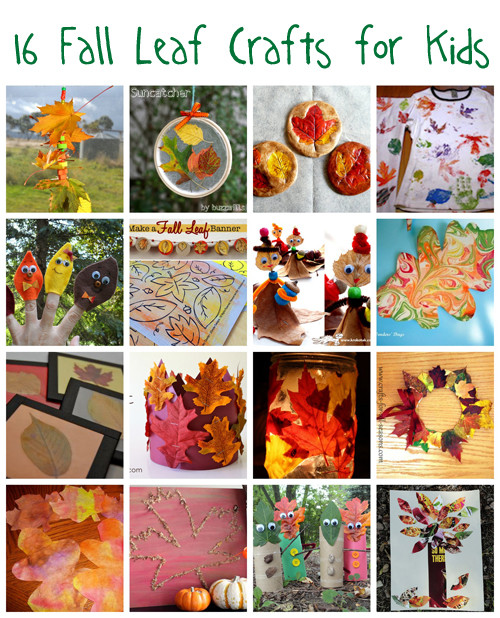 Fall Leaf Crafts For Kids
 16 Fall Leaf Crafts for Kids