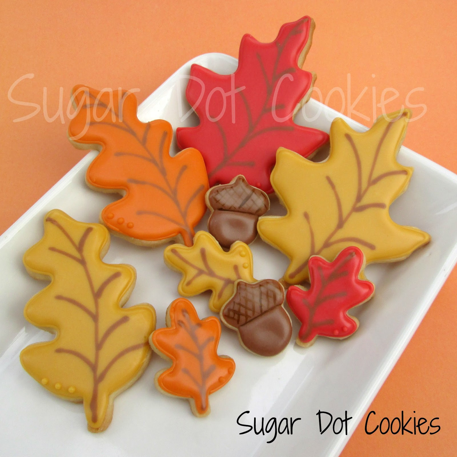 Fall Leaf Sugar Cookies
 I m glad to be part of the cookie world
