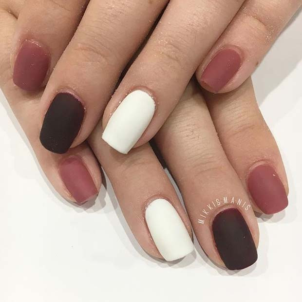 Fall Matte Nail Colors
 23 Must Have Matte Nail Designs for Fall