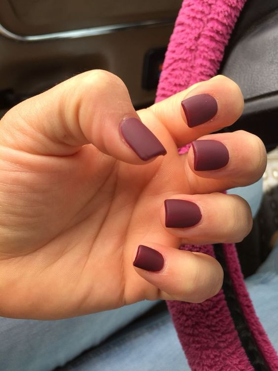 Fall Matte Nail Colors
 55 Fall Matte Nail Colors to Try This Year Koees Blog