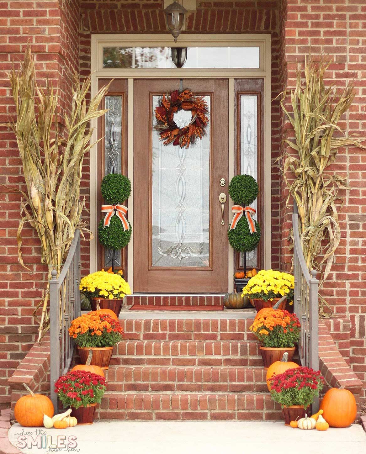 Fall Porch Decor
 Fall Front Porch Decor Our Happy Harvest at Home