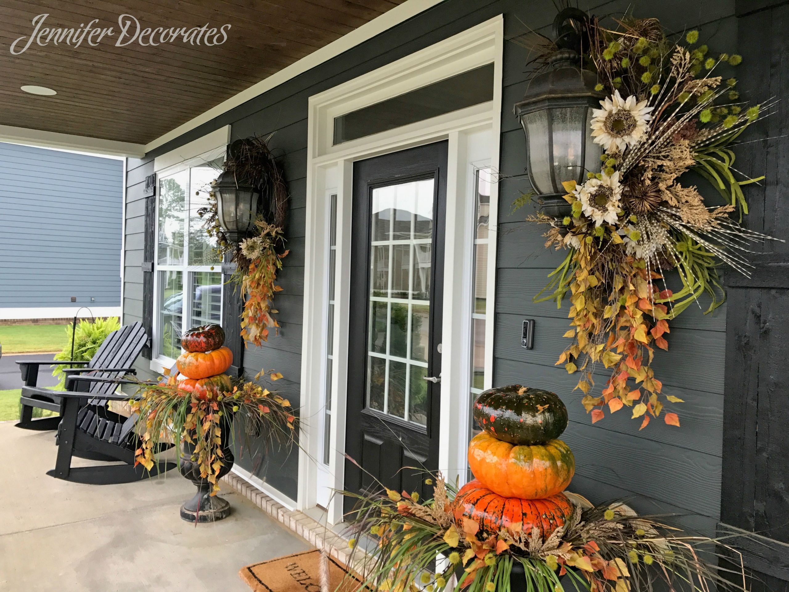 Fall Porch Decor
 Fall Porch Decorating Ideas You Have to See Jennifer