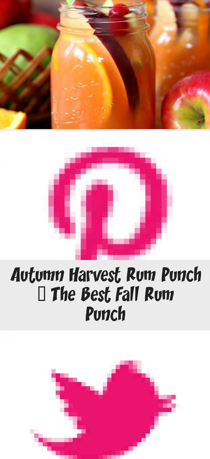 Fall Rum Drinks
 This Autumn Harvest Rum Punch has all the flavors of fall