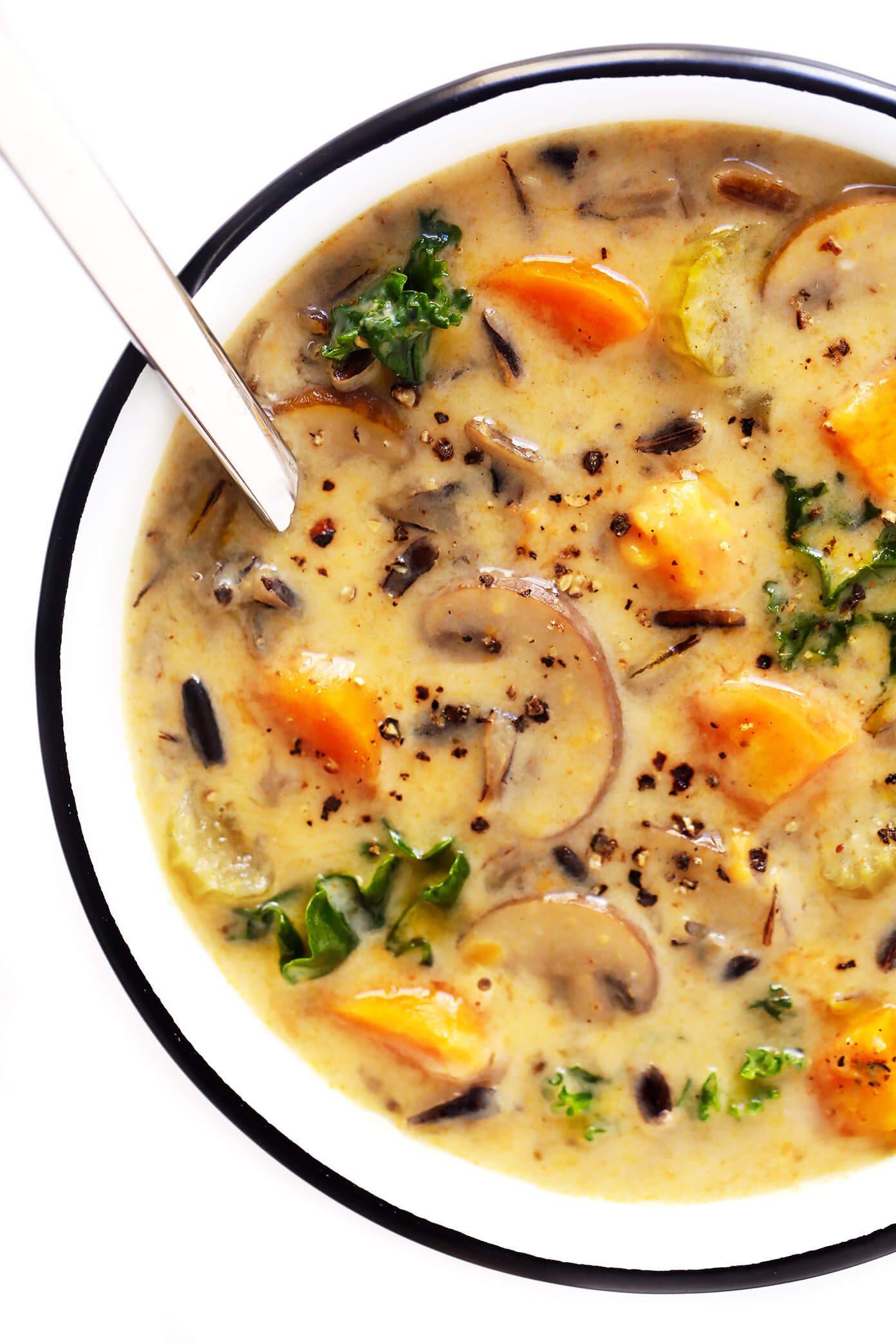 Fall Vegan Recipes
 Cozy Autumn Wild Rice Soup