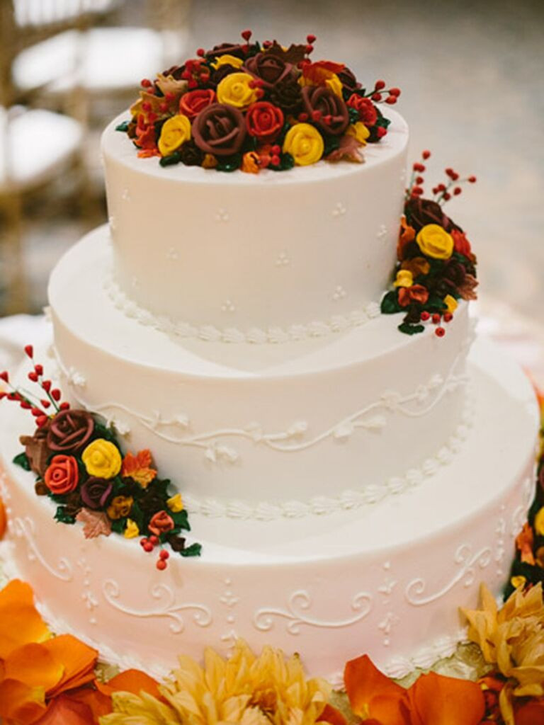 Fall Wedding Cakes Ideas
 17 Gorgeous Fall Wedding Cakes