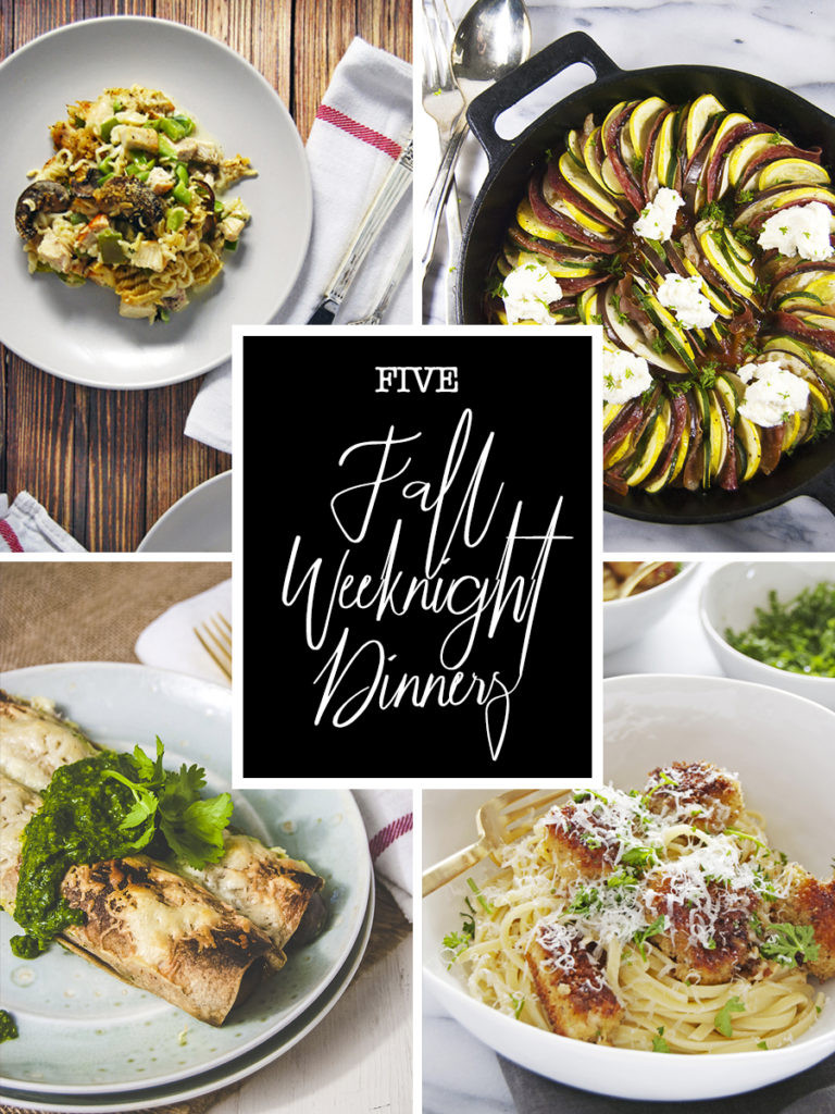 Fall Weeknight Dinners
 Five Easy Fall Weeknight Dinners The Charming Detroiter