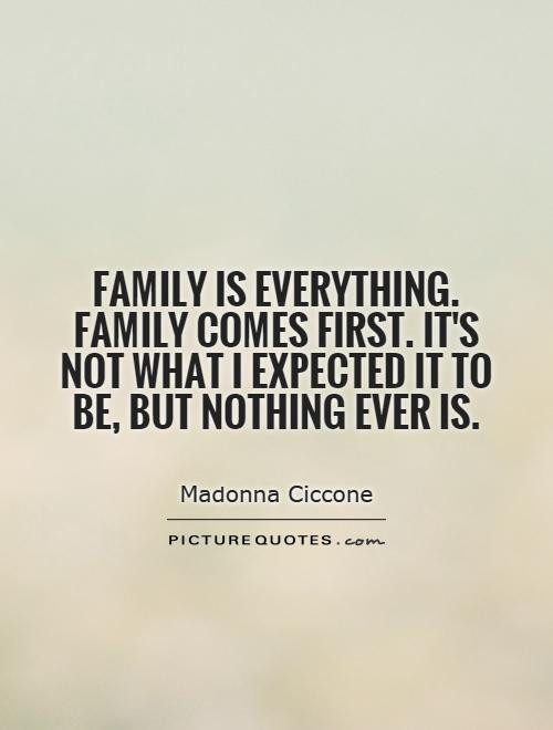 Family First Quotes And Sayings
 Family is everything Family es first It s not what I