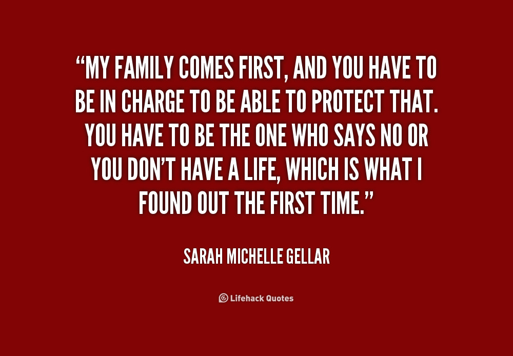 Family First Quotes And Sayings
 Family es First Quotes QuotesGram