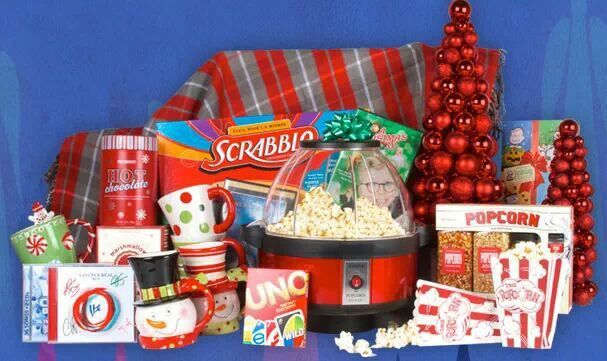 Family Movie Night Gift Basket Ideas
 Family Movie Night Gift Basket idea blanket decoration