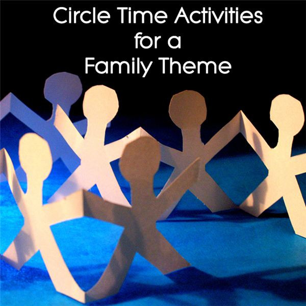 Family Themed Crafts For Toddlers
 Preschool Circle Time Ideas on a Family Theme