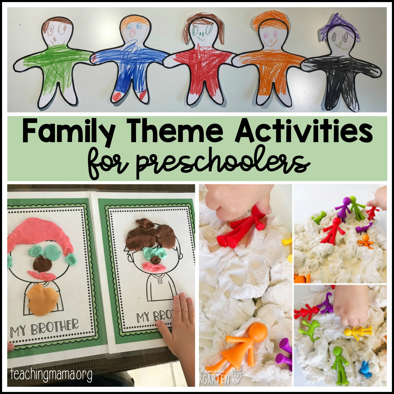 Family Themed Crafts For Toddlers
 Preschool Family Theme Activities