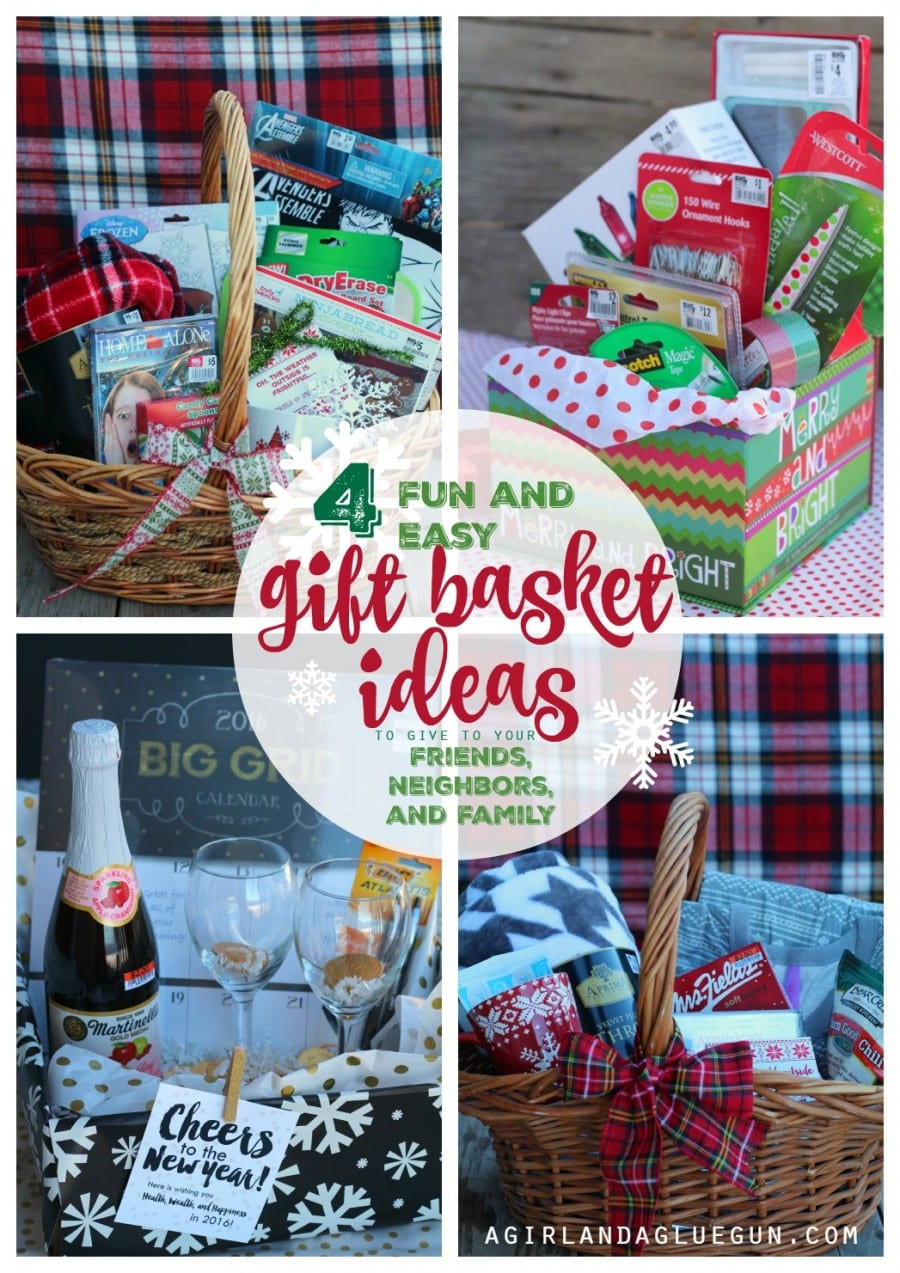 Family Themed Gift Basket Ideas
 4 fun and easy t basket ideas for Christmas A girl