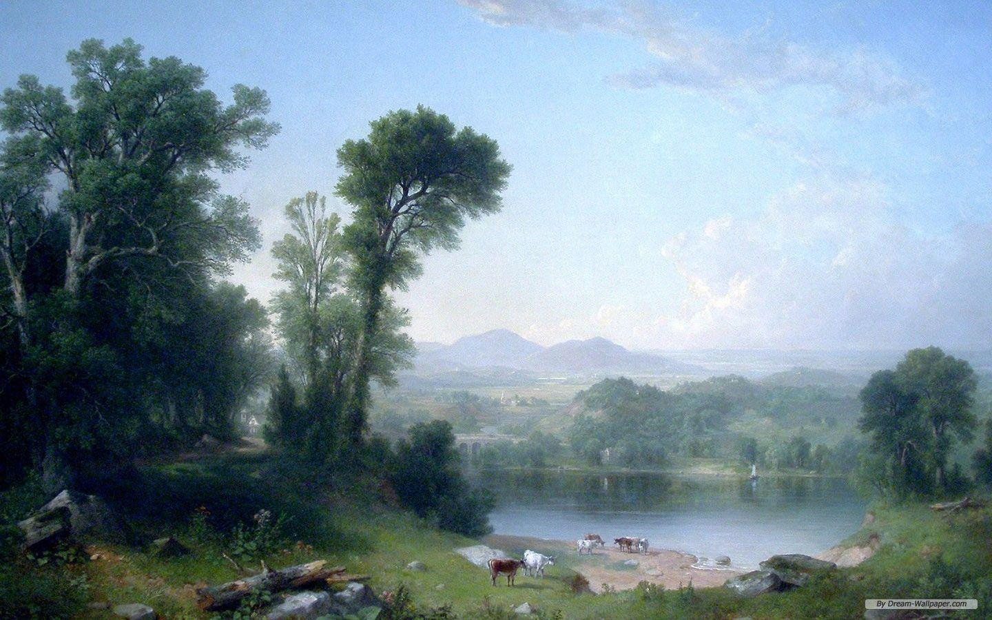 Famous Landscape Painting
 Famous Paintings Wallpapers Wallpaper Cave