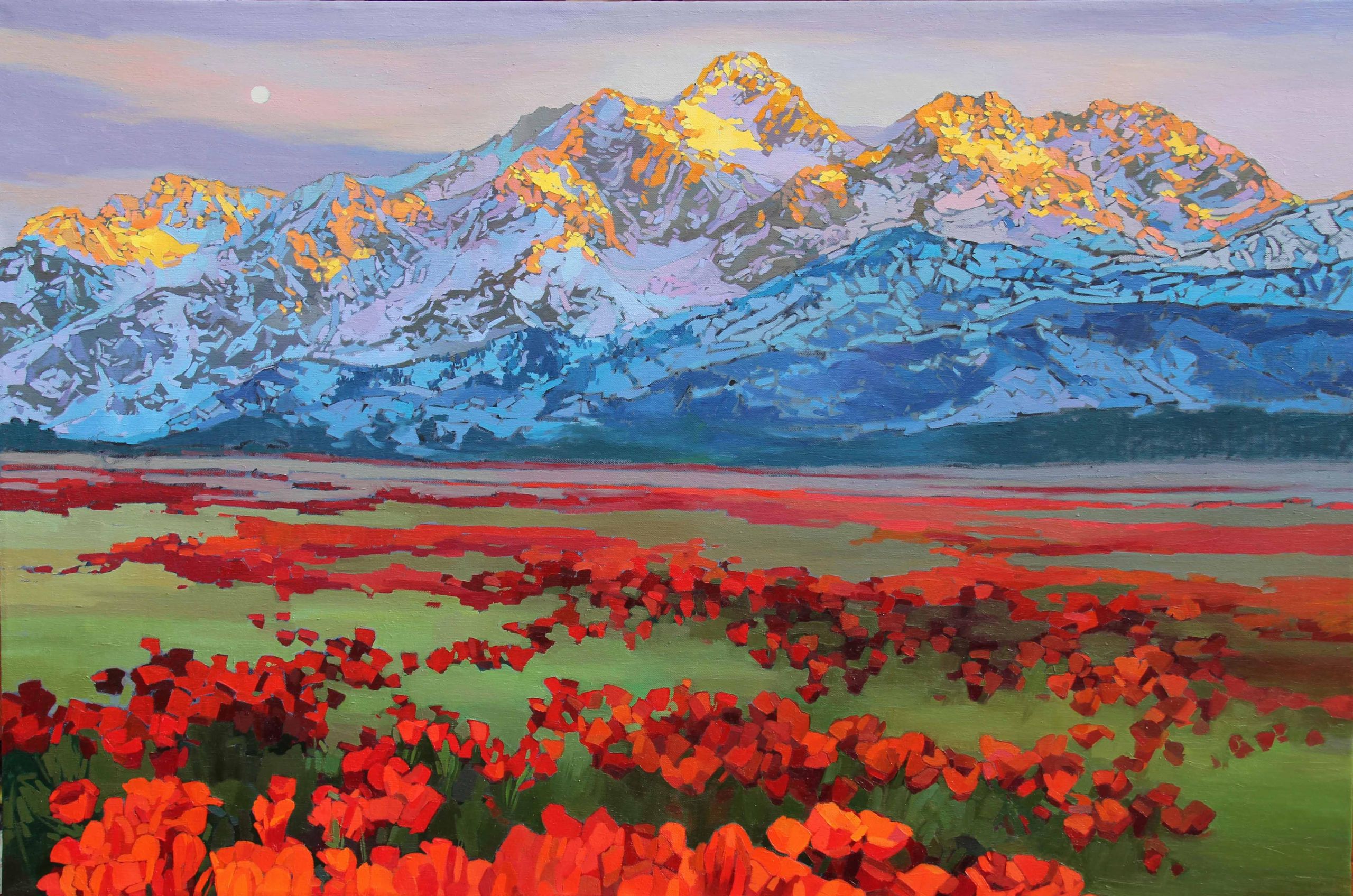 Famous Landscape Paintings
 Young artist takes landscape painting to new level