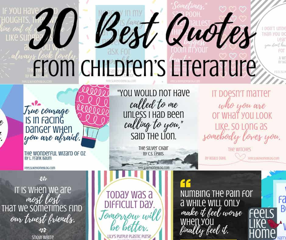 Famous Quotes About Kids
 30 Best Quotes From Our Favorite Children s Books