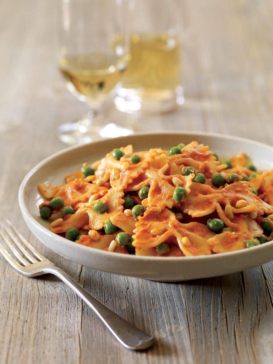 Farfalle Pasta Recipes Vegetarian
 Farfalle with Roasted Tomato Sauce Recipe
