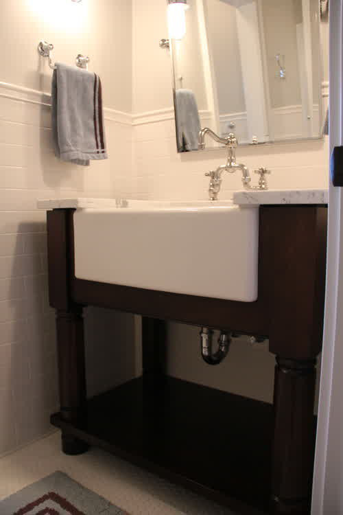 Farmhouse Bathroom Sink
 Bathroom Farm Sink Product Options – HomesFeed
