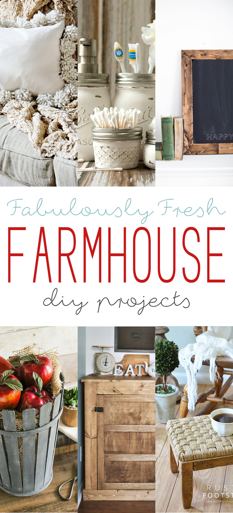 Farmhouse DIY Decor
 Fabulously Fresh Farmhouse DIY Projects The Cottage Market