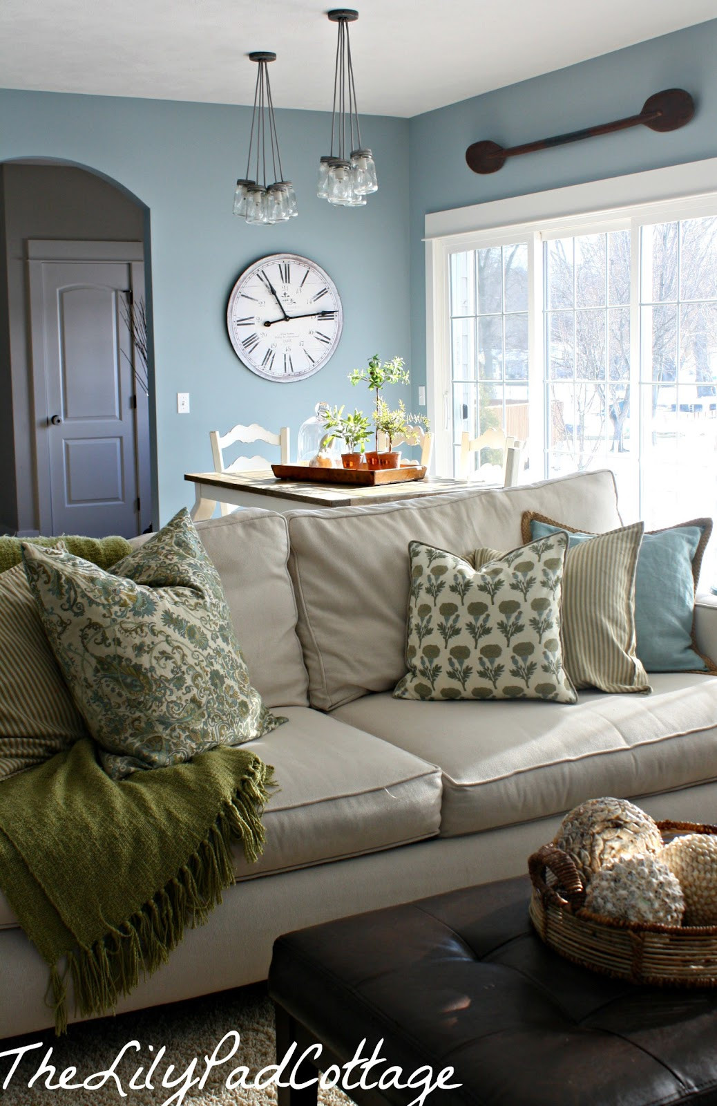 Farmhouse Living Room Paint Colors
 Style House January The Lily Pad Cottage City Farmhouse