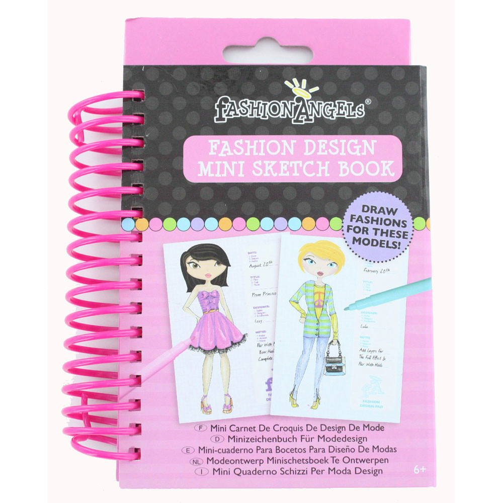 Fashion Design Book For Kids
 Fashion Angels Fashion Design Mini Sketch Book