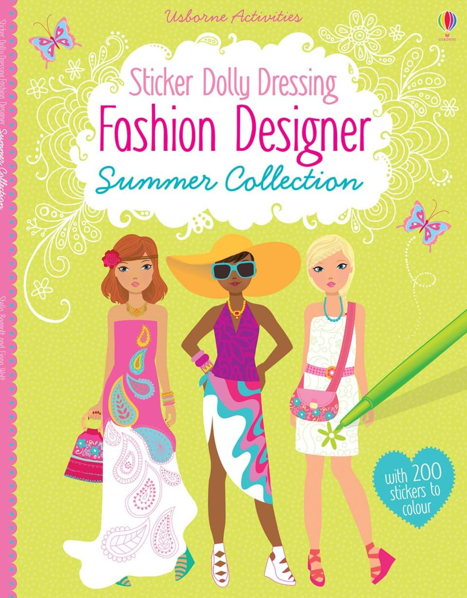 Fashion Design Book For Kids
 “Fashion designer summer collection” at Usborne Children’s