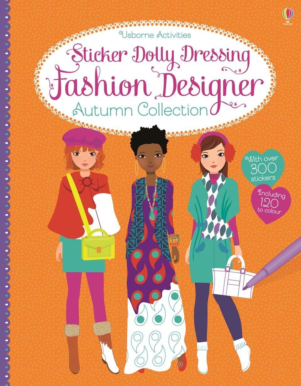 Fashion Design Book For Kids
 “Fashion designer autumn collection” at Usborne Children’s
