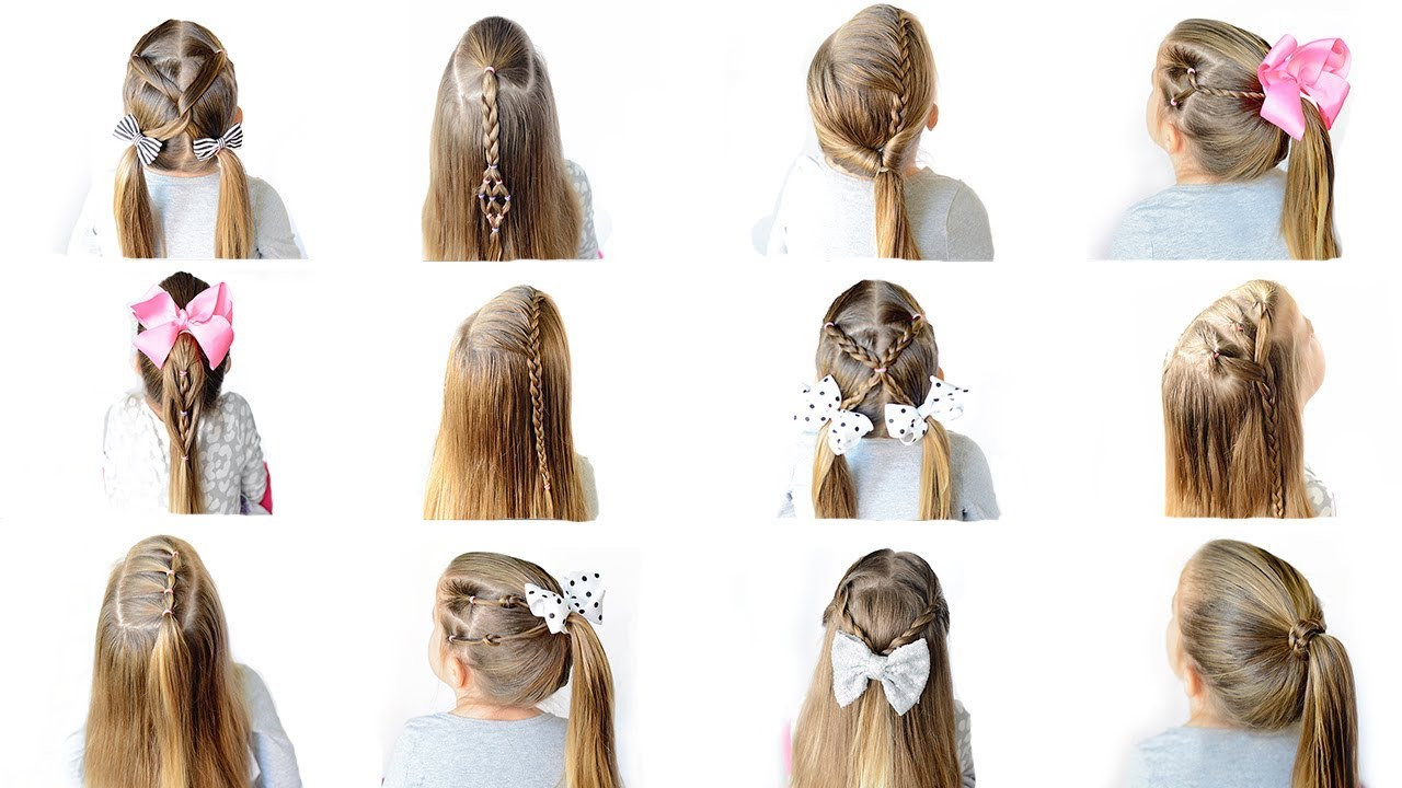 Fast And Easy Hairstyles For School
 12 Easy heatless School Hairstyles Quick and Easy