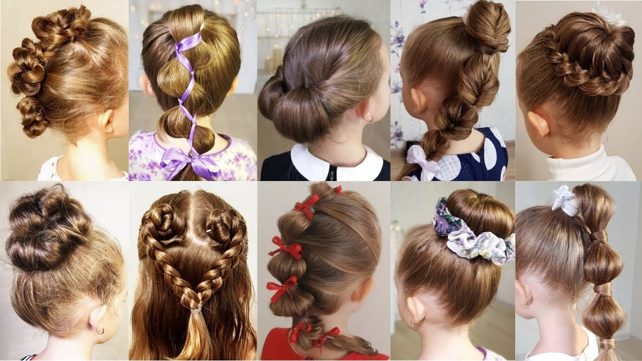 Fast And Easy Hairstyles For School
 10 cute 1 MINUTE hairstyles for busy morning Quick & Easy