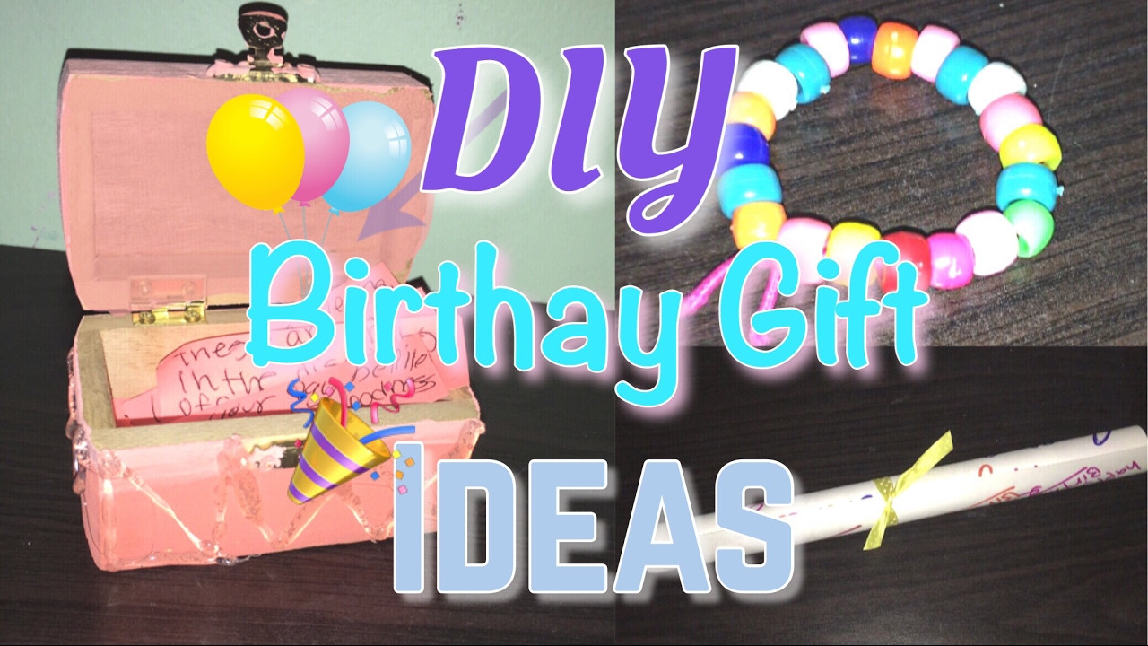 Fast Birthday Gift Ideas
 DIY BIRTHDAY Gift Ideas for Friends EASY CHEAP and