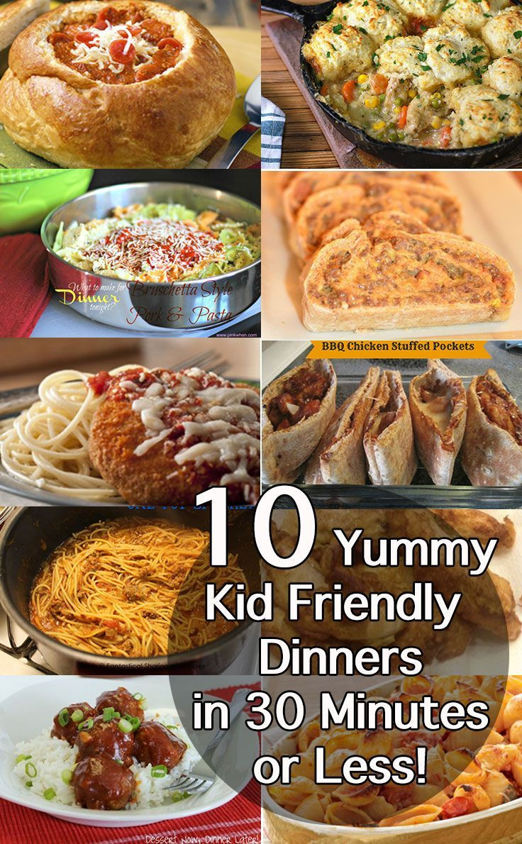 Fast Kid Friendly Dinners
 183 best Quick and Easy Dinner Ideas images on Pinterest