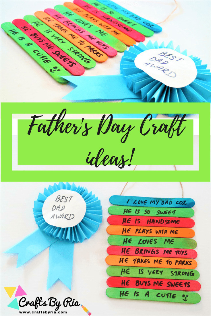 Father Day Craft Ideas Toddlers
 2 Easy Father s day craft ideas for kids