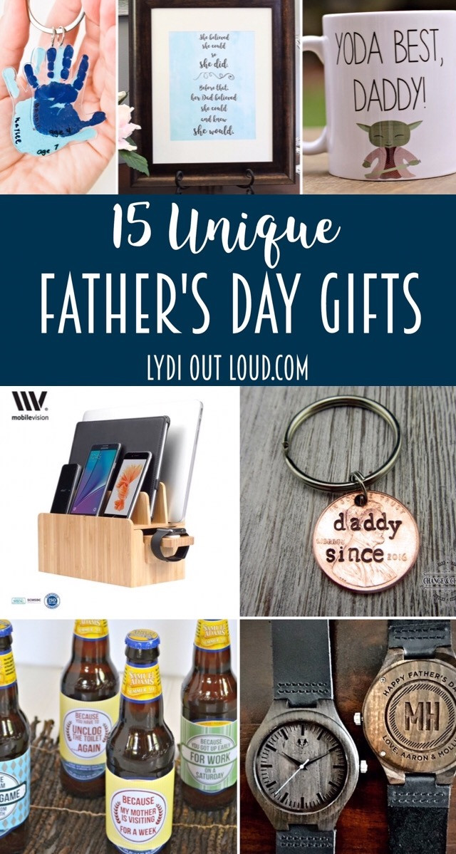 Father Day Gift Ideas
 Unique Father s Day Gift Inspiration Lydi Out Loud
