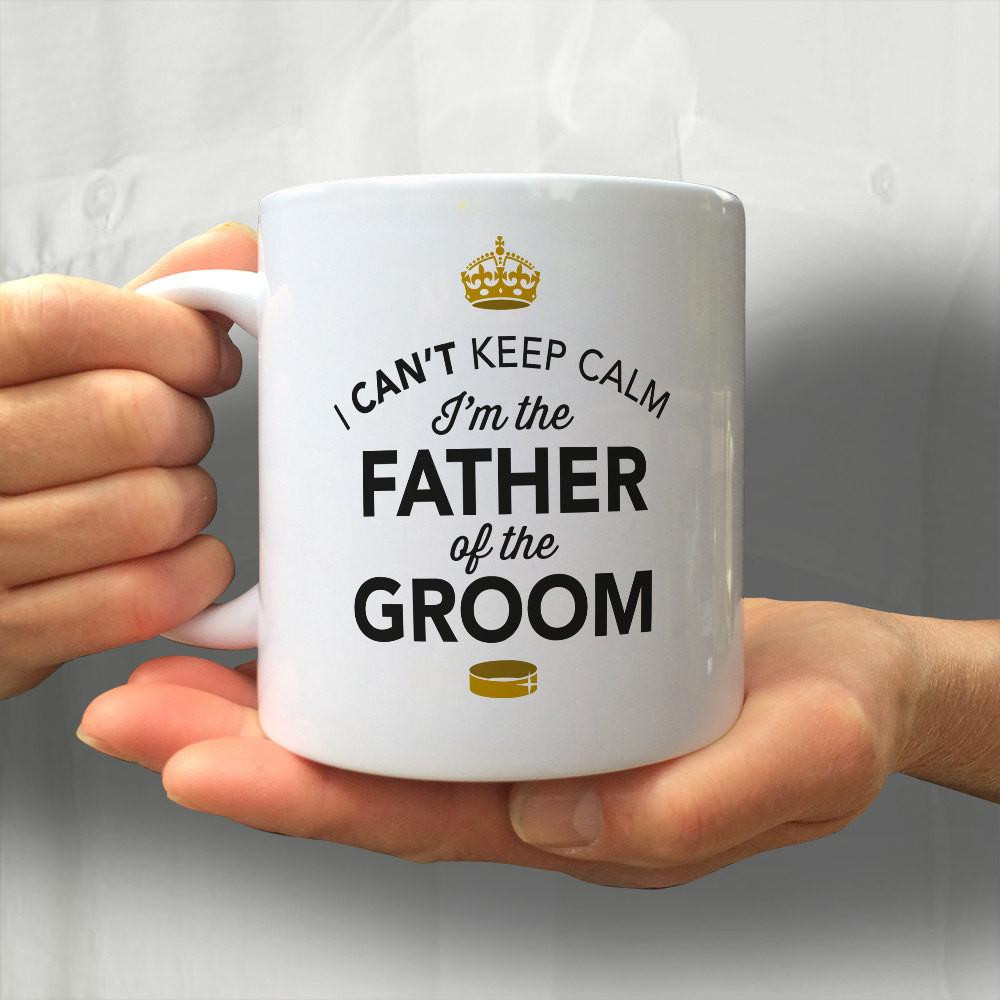 Father Of The Groom Gift Ideas
 Father of The groom Wedding Mug Grooms Father Grooms