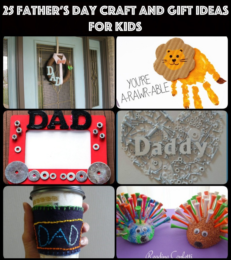 Fathers Day Gift Ideas Crafts
 25 Father’s Day Craft and Gift Ideas for kids