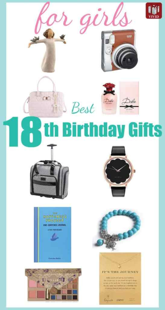 Female 18Th Birthday Gift Ideas
 Best 18th Birthday Gifts for Girls Vivid s