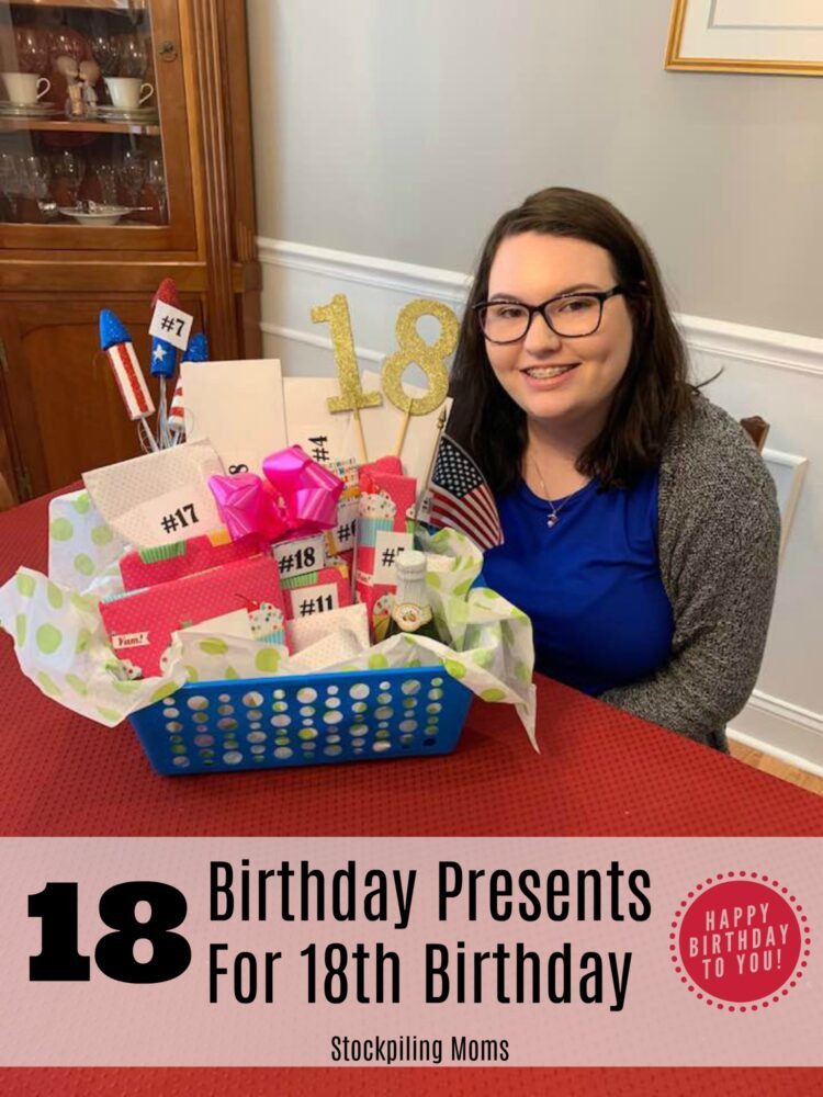 Female 18Th Birthday Gift Ideas
 Birthday Present Gift Idea For 18 Year Old STOCKPILING MOMS™