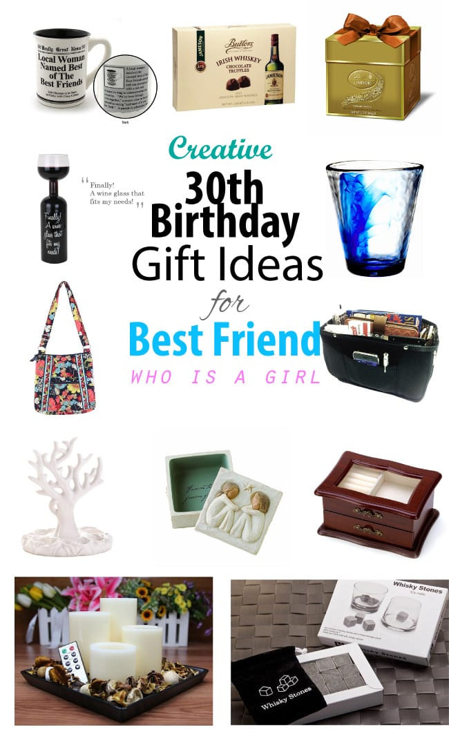 Female 30Th Birthday Gift Ideas
 Creative 30th Birthday Gift Ideas for Female Best Friend