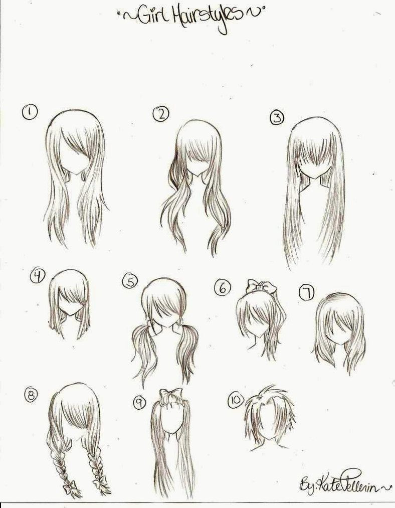 Female Anime Hairstyles
 Girl Anime Hairstyles – HD Wallpaper Gallery