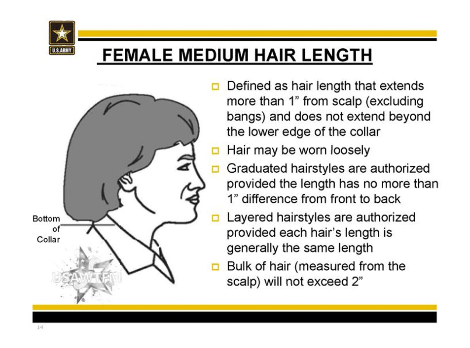 Female Authorized Hairstyles Army
 Do New Army Regulations Unfairly Tar Women with Natural