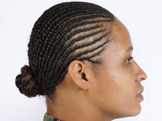 Female Authorized Hairstyles Army
 Locks and twists authorized for female Marines hair